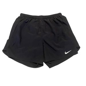 Nike Women’s Black Dri-Fit Athletic Running Workout Jogging Yoga Shorts Medium.